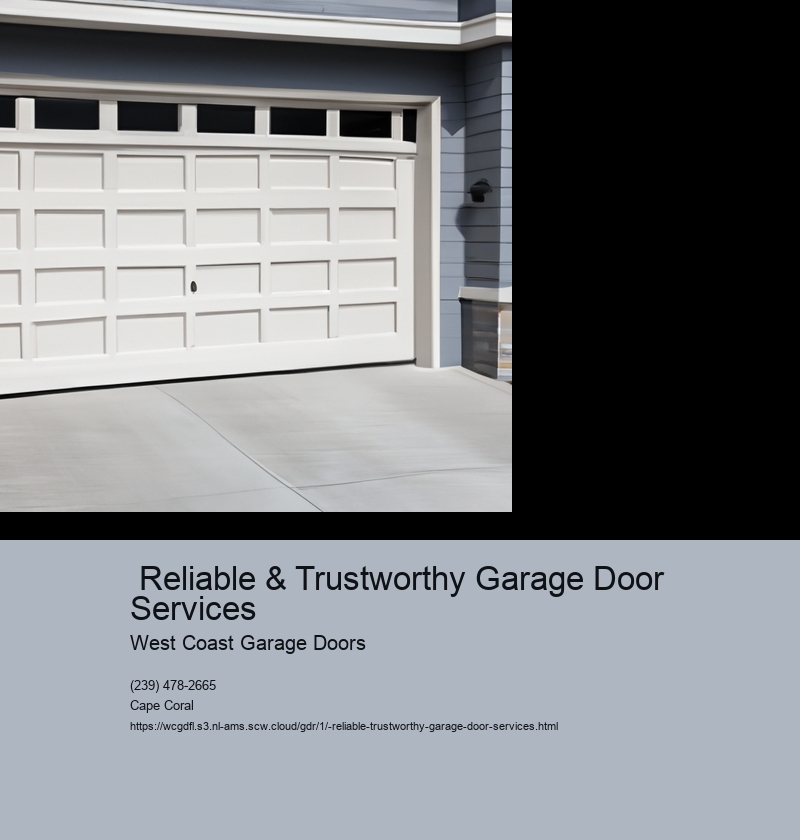  Reliable & Trustworthy Garage Door Services