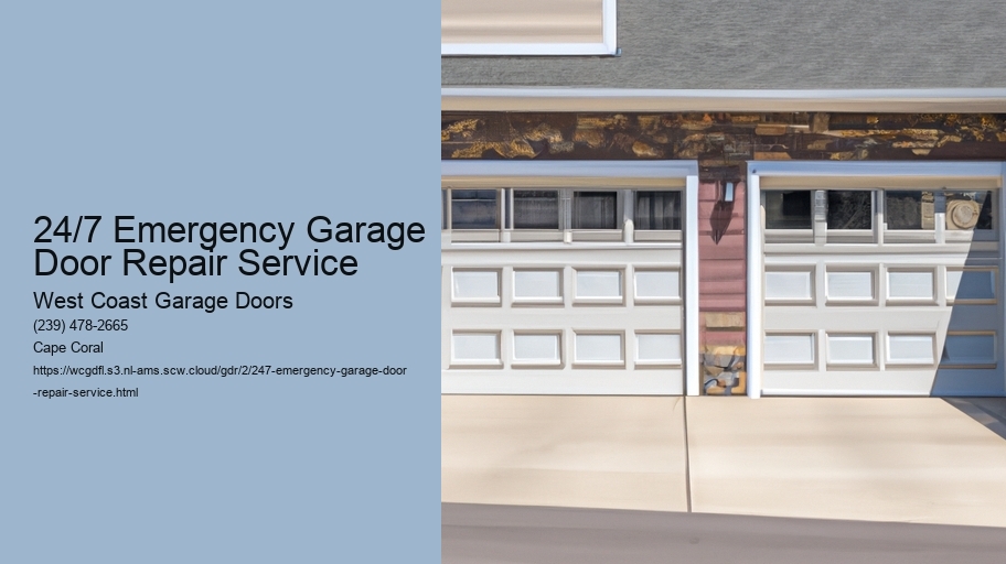 24/7 Emergency Garage Door Repair Service