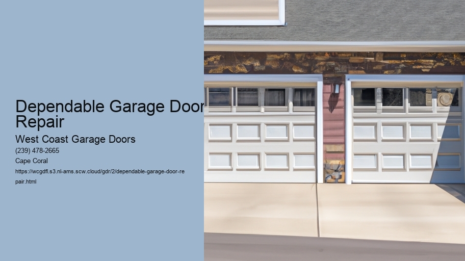 Dependable Garage Door Repair 