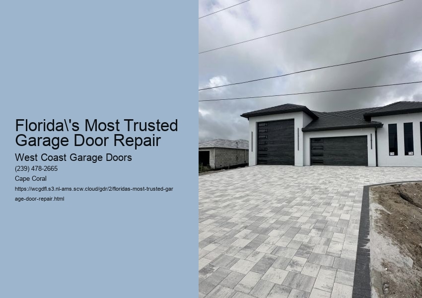 Safety Tips for Garage Door Repair and Maintenance