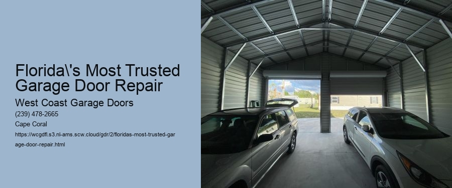 Garage Door Safety Inspection